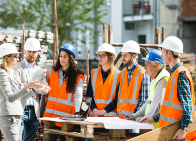 32 construction workers